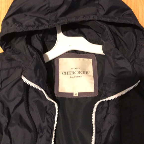 Cherokee California Navy Utility Jacket Size M - Picture 2 of 6